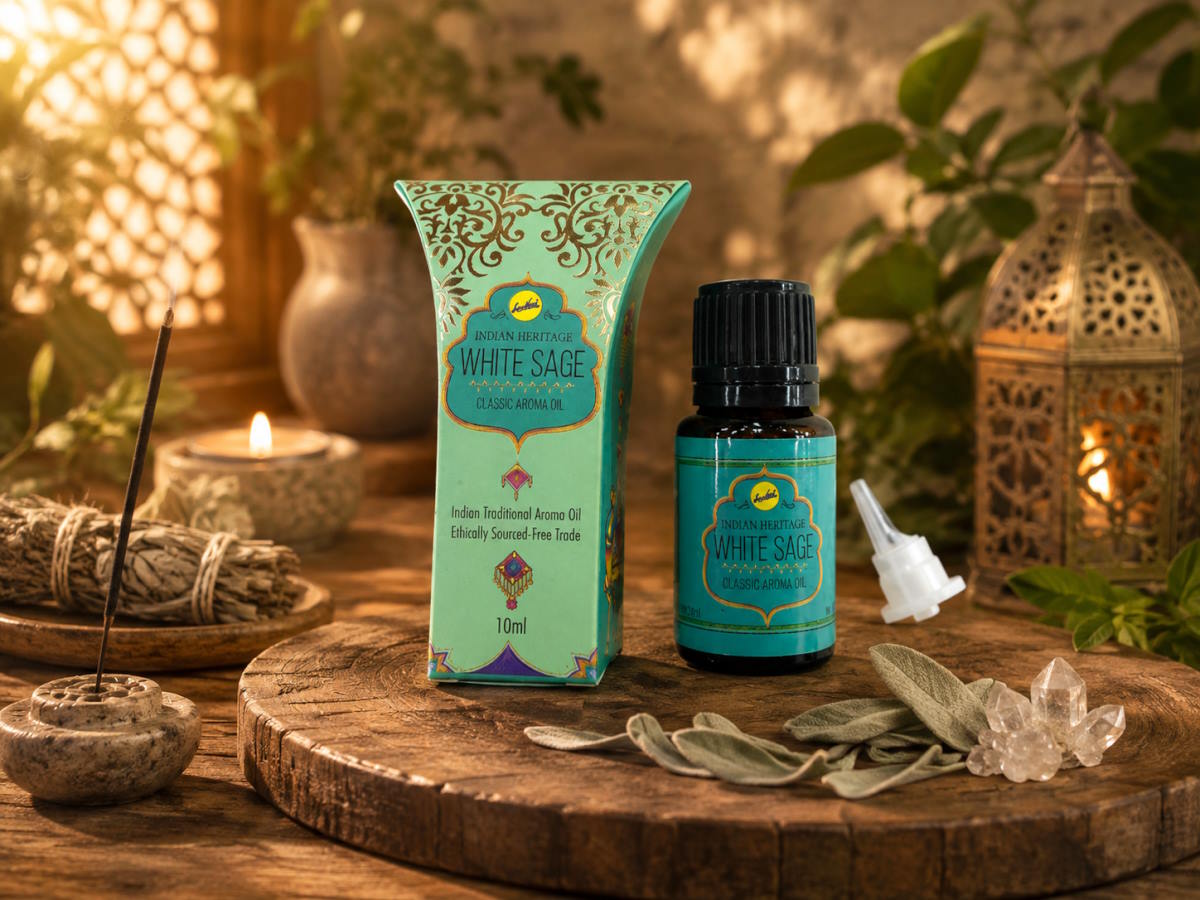 Aceite Aromático  Salvia Blanca white sage Sreevani
